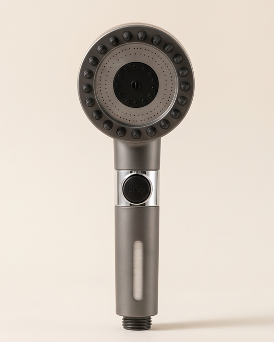 Pommeau de douche filtrant haute pression