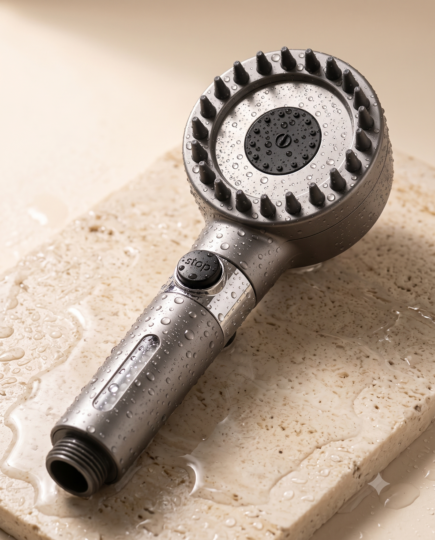 Pommeau de douche filtrant haute pression